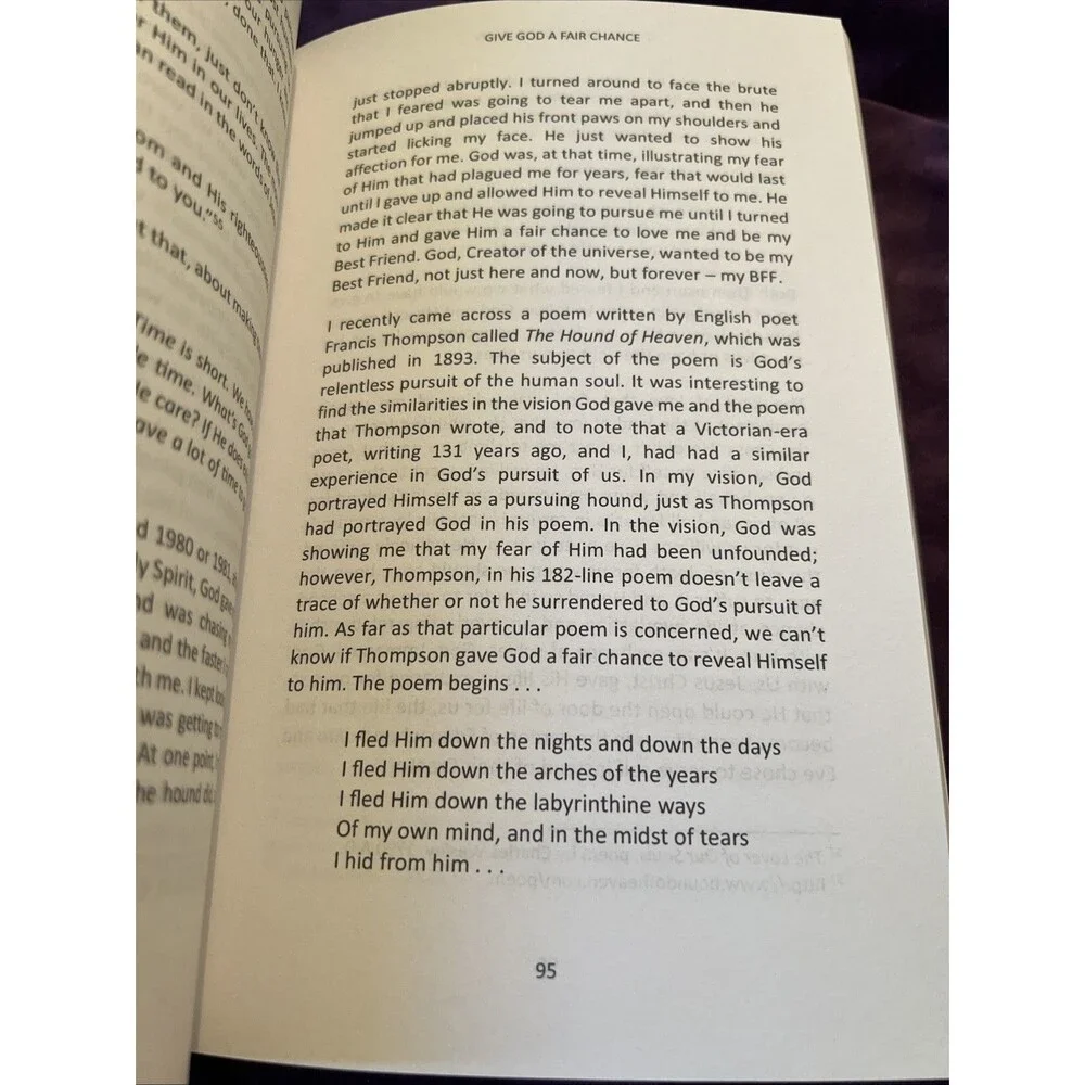Give God A Fair Chance by Deborah Castille Shelton Paperback Book
